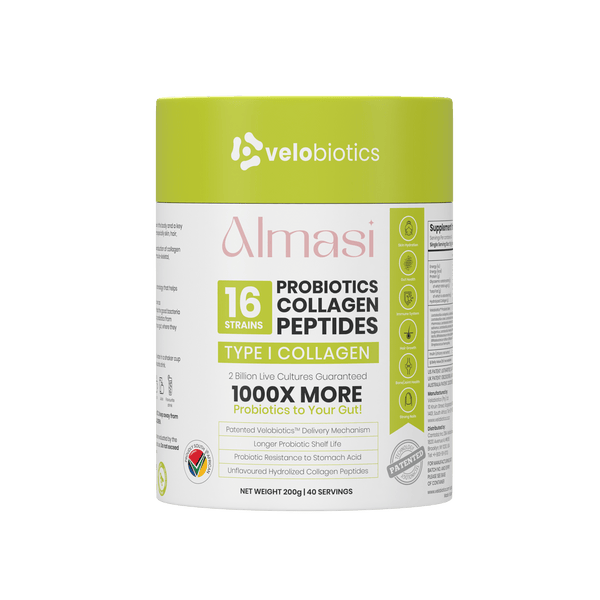 Almasi Probiotics Collagen Powder 200g - Velobiotics