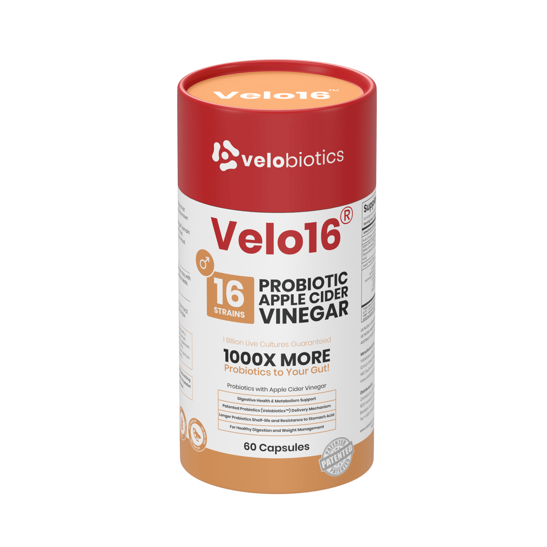 Velo16 Probiotics Apple Cider - Velobiotics