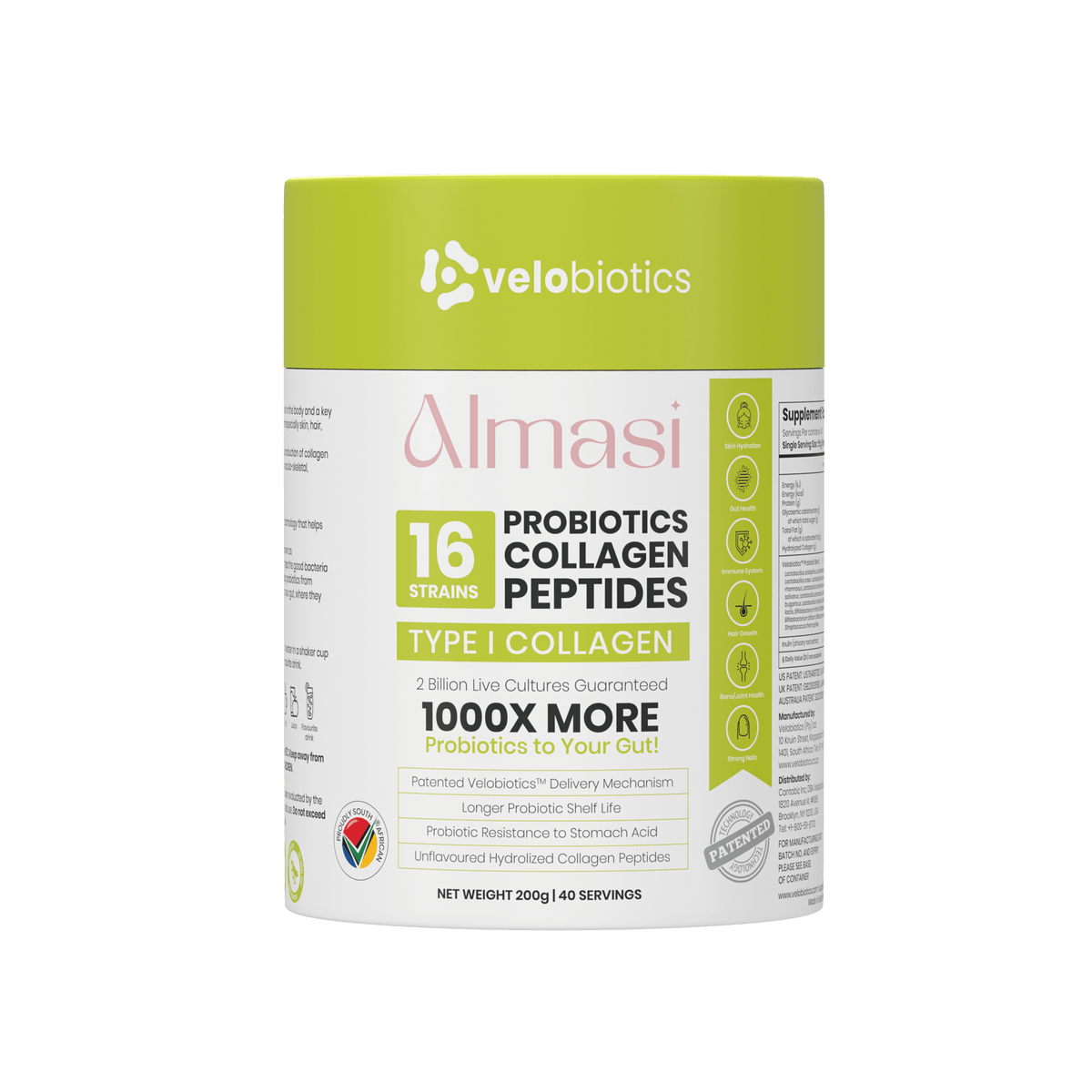 Almasi Probiotika Collageenpoeier 200g — image 1