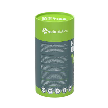 His-Biotics Probiotics SPORT multivitamin capsules with Velobiotics technology for enhanced gut health and athletic performance