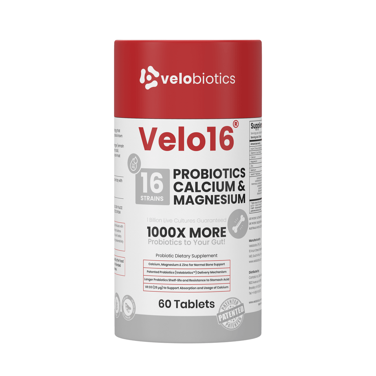Velo16 Probiotika Kalsium & Magnesium — image 1