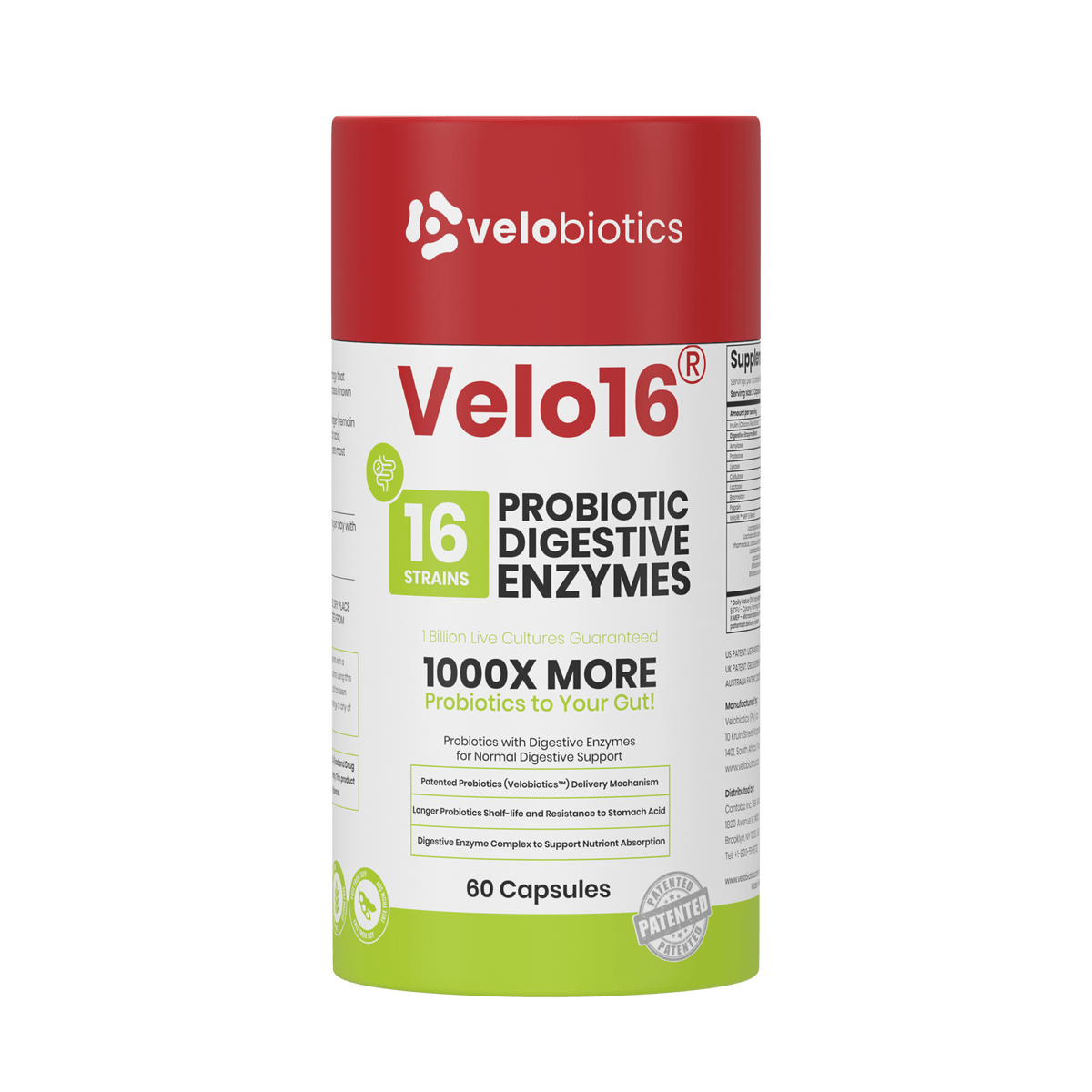 Velo16 Probiotika + Spysvertering Ensieme Kompleks — image 1