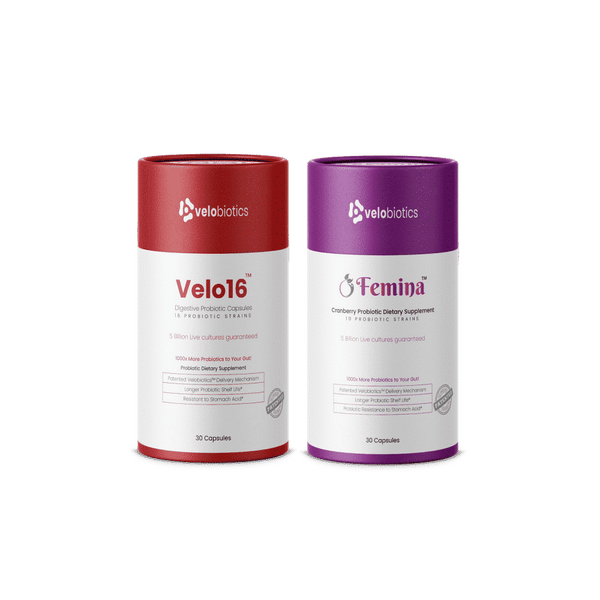 GutBundle Couple Pack - Him and Her Probiotic Value Pack - Velobiotics