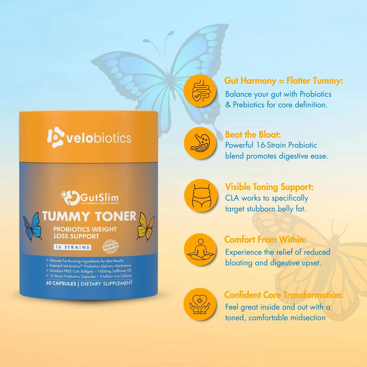 GutSlim Probiotics Tummy TonerVelobiotics South AfricaGutSlim ProbioticsWeight Loss and Management