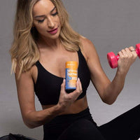 GutSlim Probiotics Fat Burner supplement bottle with gut health and metabolism boost packaging