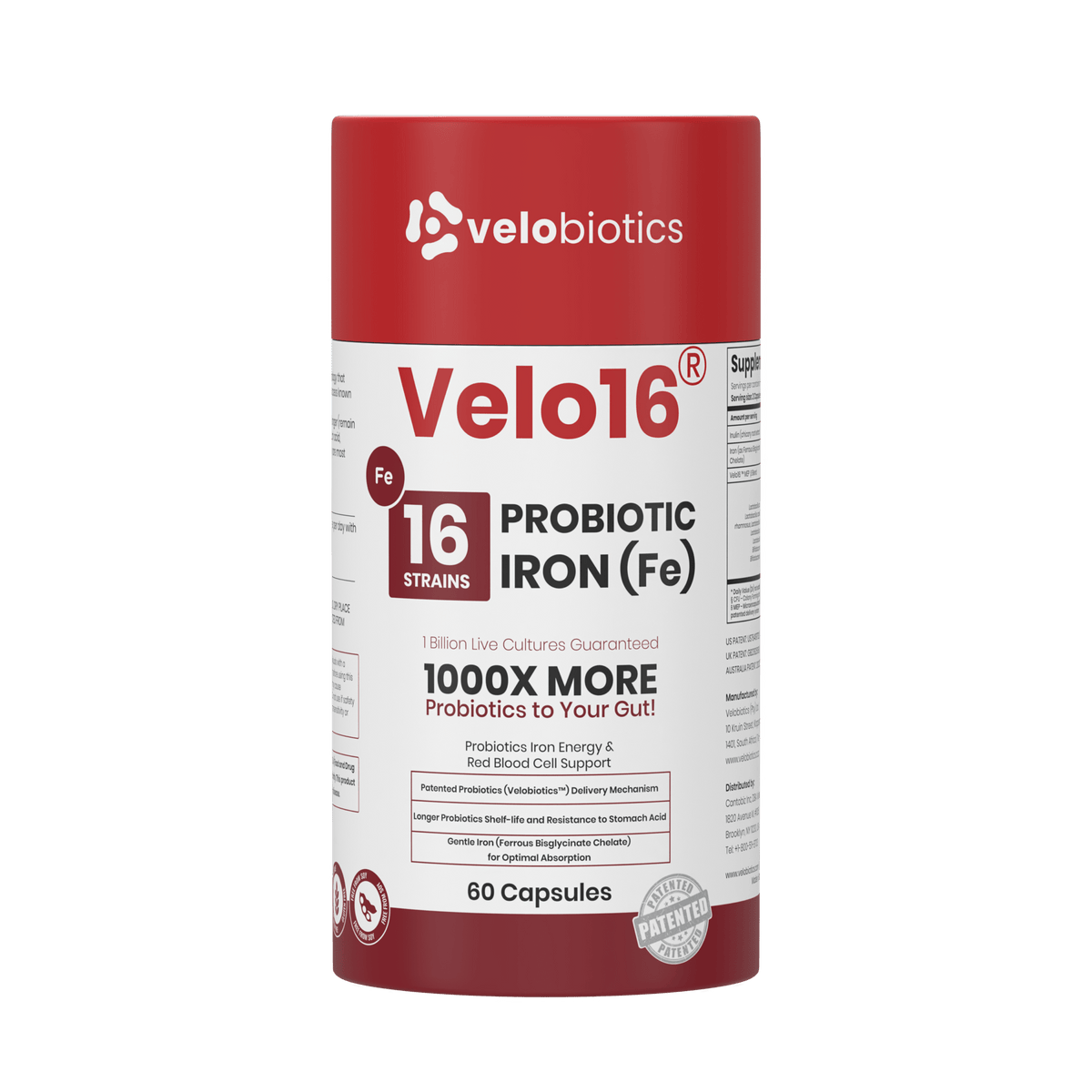 Velo16 Probiotika + Yster — image 1