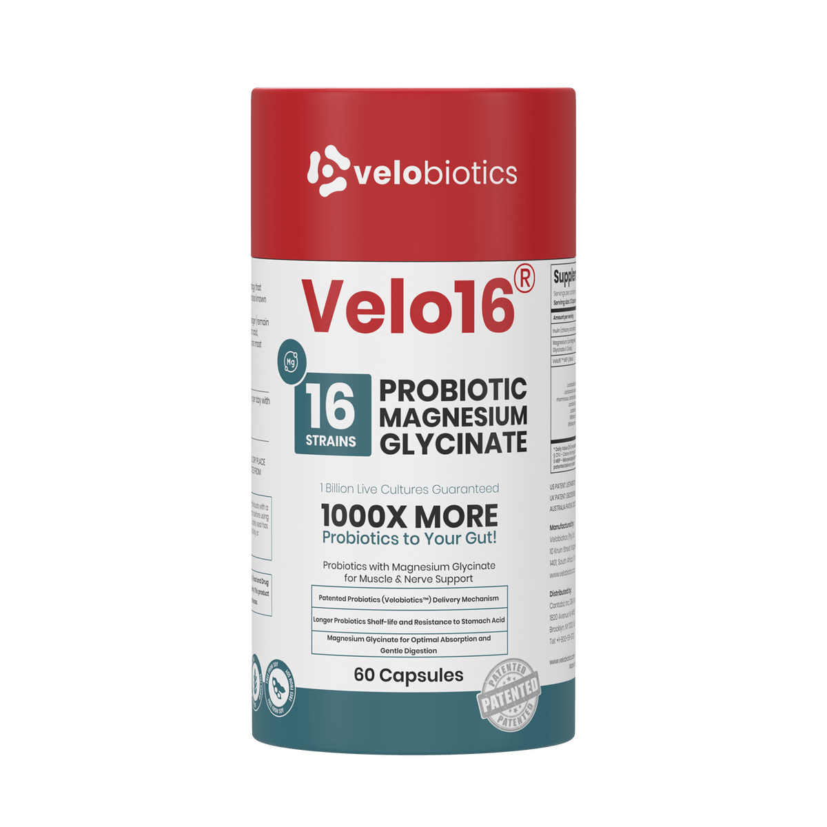 Velo16 Probiotika Magnesium Glycinaat — image 1